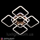 Люстра світлодіодна стельова RGB SL-5342/4+1 BK+ RGB Svitlight
